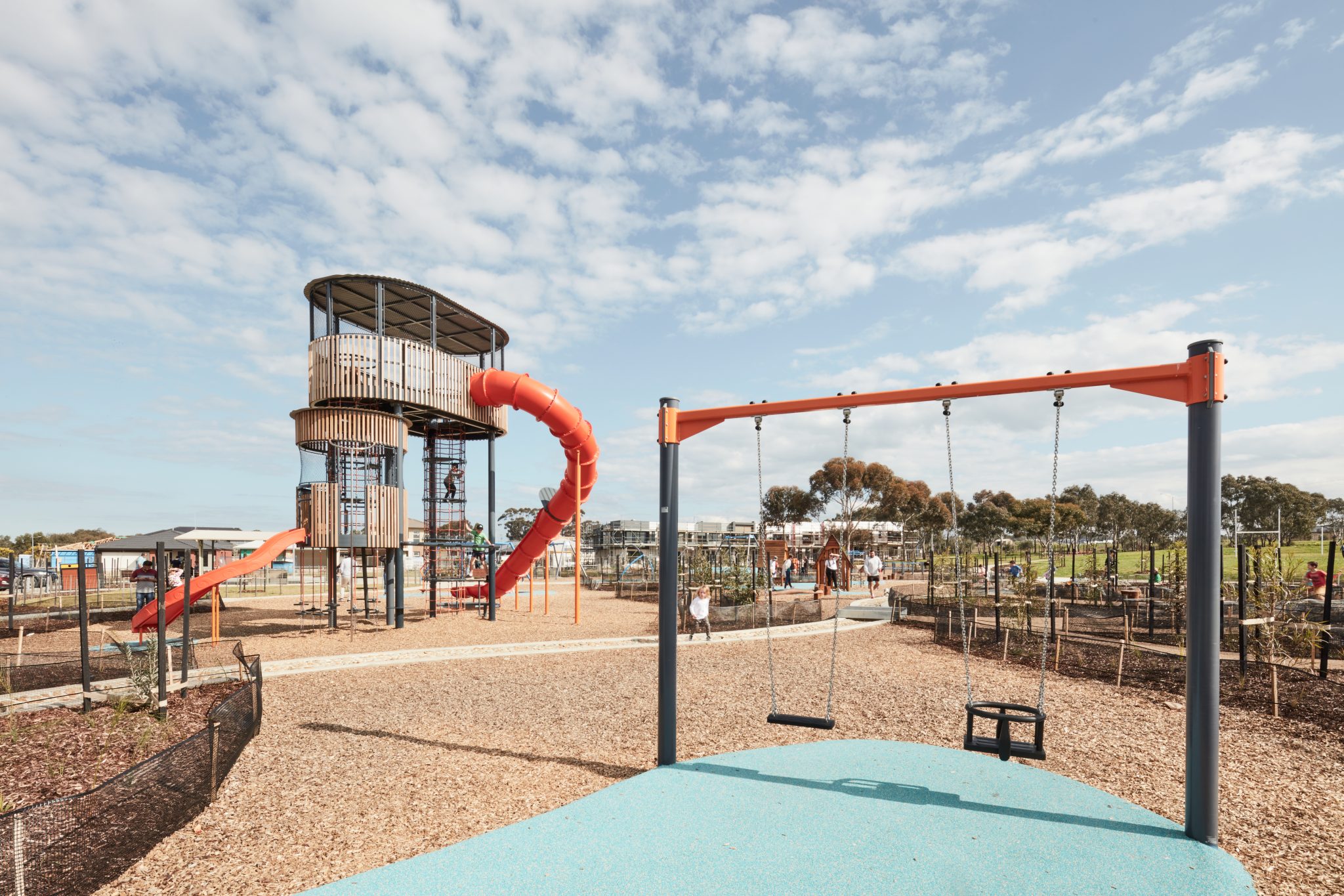 Photo of the playground at Glenlee Regional Park